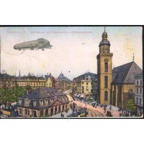 Frankfurt a. M. Schillrplatz mit Haupwache u. Katerinekirche - IX 10711