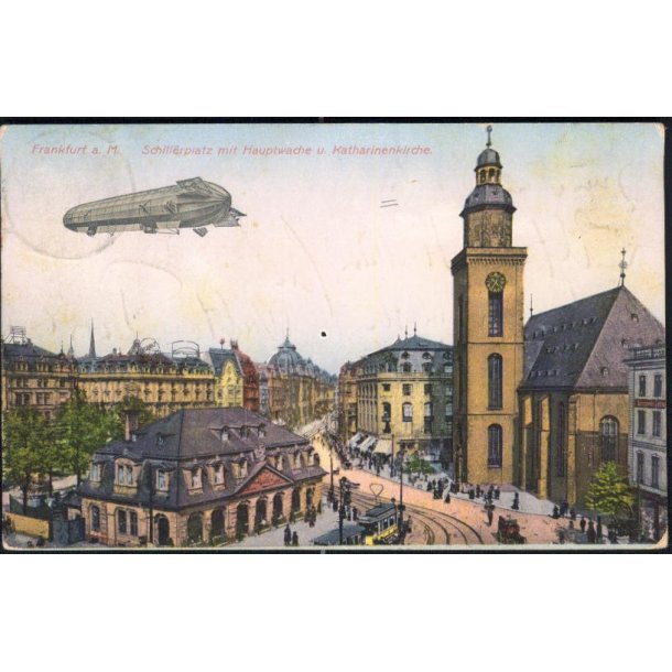Frankfurt a. M. Schillrplatz mit Haupwache u. Katerinekirche - IX 10711