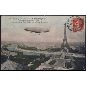 Le Dirigeable militaire La Republique - 3218