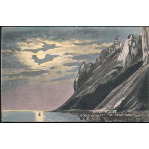 Møens Klint - Sommerspiret fra Stranden - C.M. Nielsen 5331