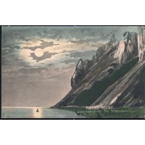 Møens Klint - Sommerspiret fra Stranden - C.M. Nielsen 5331