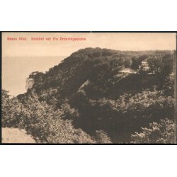 M&oslash;ens Klint - Hotellet set fra Dronningestolen - C.M. Nielsen 358