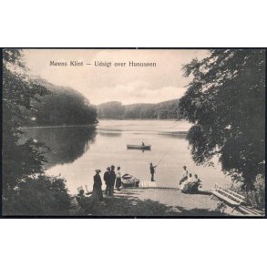 Møens Klint - Udsigt over Hunosøen - C. M. Nielsen 62