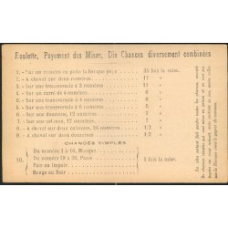 Roulette de Monte- Carlo u/n