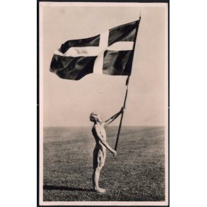 Fanebærer - Fotokort u/n