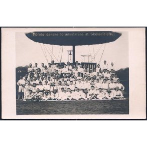Første danske Idrætsstævne af Skolediciple - Fotokort u/n
