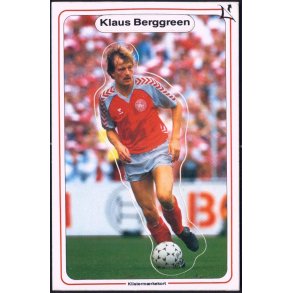 Klaus Berggreen - Klistermærkekort - DBU u/n