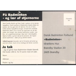 F&aring; Badminton - bladet - u/n