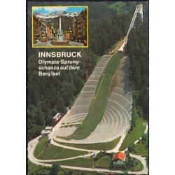 Innsbruck - Olympia - Sprungschanze auf dem Berg Isel - Alpine Luftbild 65934