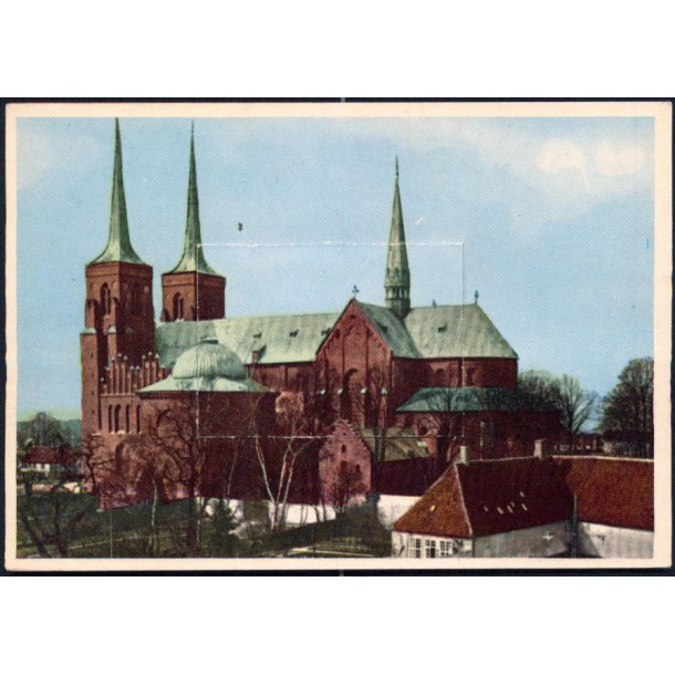 Roskilde Domkirke - Kort m. foldudbilleder - Rudolf Olsen u/n
