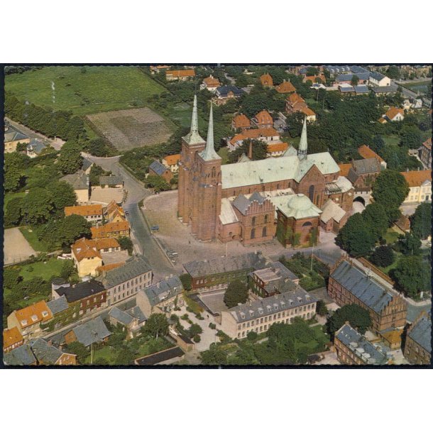 Roskilde Domkirke set fra Luften - Stender 40 130/19