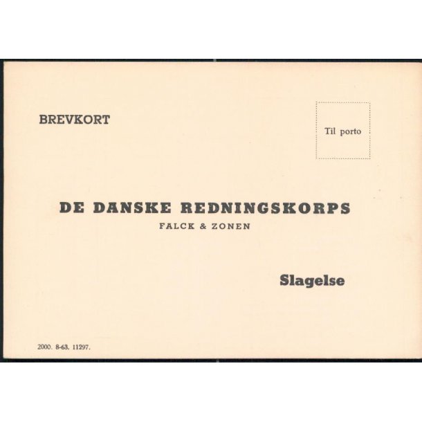 Slagelse - De Danske Redningskorps - Falck & Zonen - 11297