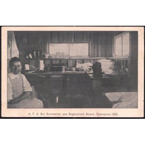 K.F.U.M.s Sommerlejr paa Bogensholm Strand - Sammeren 1908 - u/n