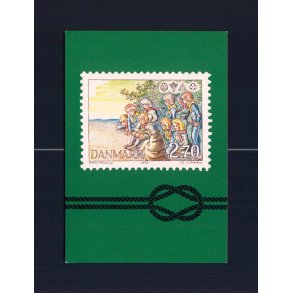 Frimrket - De fire danske Spejderkorps - 1984 - P.T. 4-84