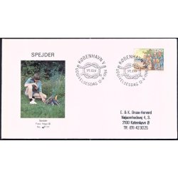 De fire Spejder Korps - 12-4-1984 - FDC