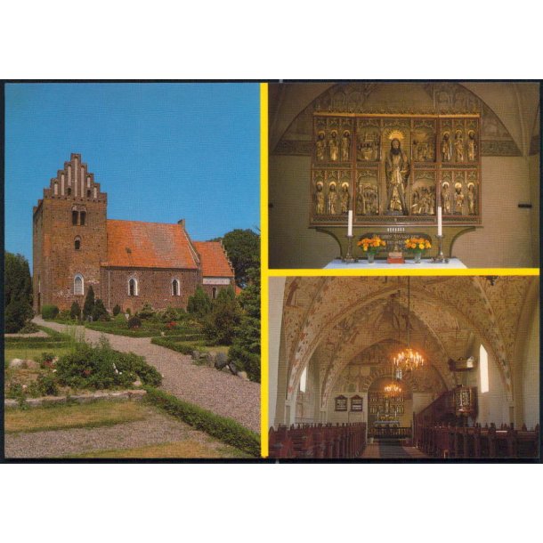 Keldby Kirke p&aring; M&oslash;n - Trojaborg M. 8