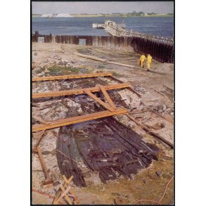 Udgravning af Vikingeskibe i Roskilde Fjord 1962 - Vikingeskibshallerne u/n