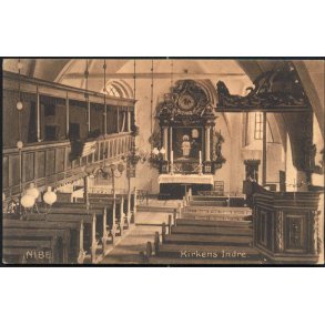 Nibe - Kirkens Indre - N.E. Bendix 20429