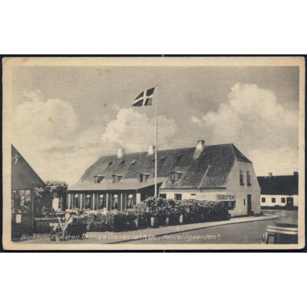 Blokhus - Digteren Thomas Olesen L&oslash;kken "Kanseligaarden" - Karens Hytte 1499