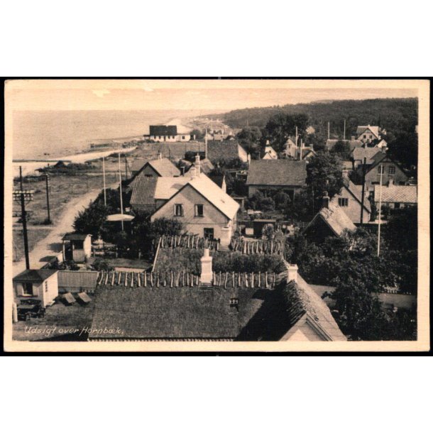 Udsigt over Hornb�k - Hornb�k Bogh. 79396
