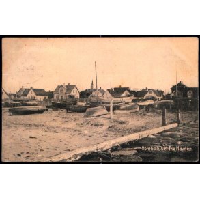Hornb�k set fra Havnen - H. Mogensen u/n