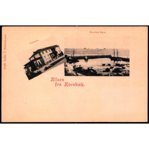 Hilsen fra Hornb�k - Ludv. J. Hahnemann 21096