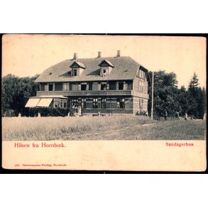 Hilsen fra Hornb�k - Sandagerhus - Hahnemanns Forlag 255