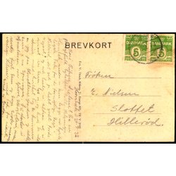 Aftenstemning ved Hornb�k - Udsigt mod Nakkehoved - V. T�rck 9582