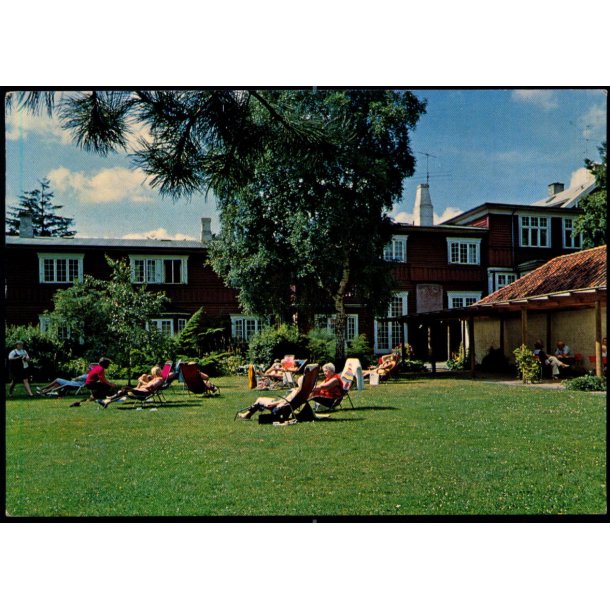 Jacobsens Hornb�khus - Parti fra Baghaven - u/n