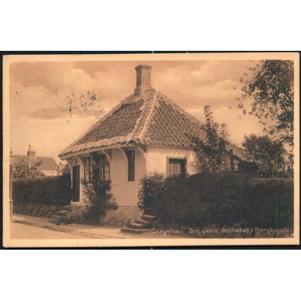 Slagelse - Den gamle Accisebod i Bjergbygade - Stender 27788