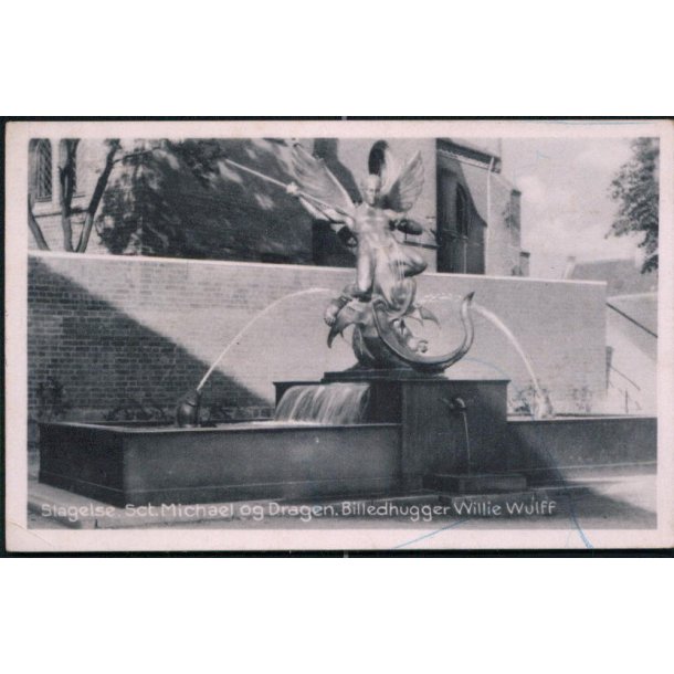 Slagelse - Sct. Michael og Dragen - Stender 136