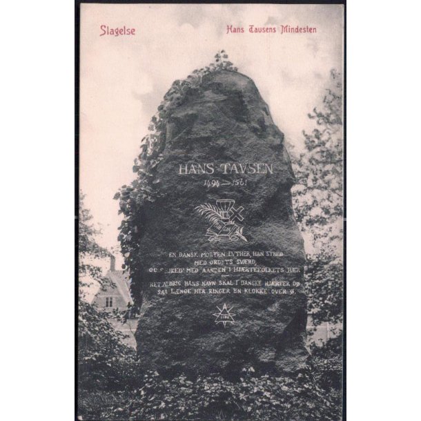 Slagelse - Hans Tavsens Mindesten - W.K.F. 1777