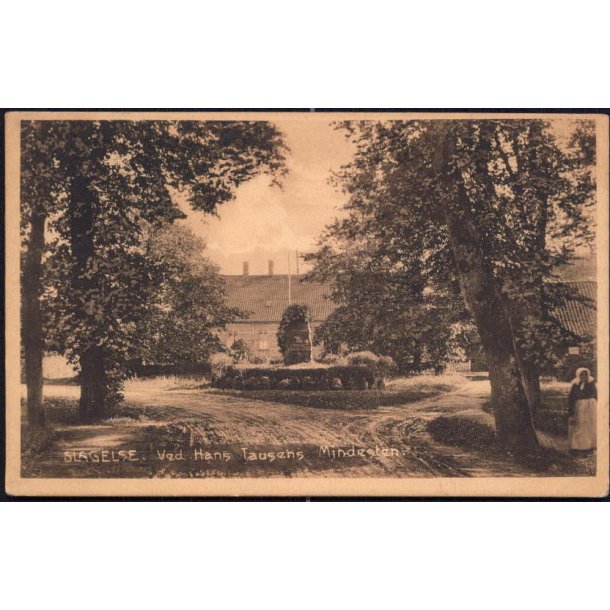 Slagelse - Ved Hans Tavsens Mindesten - Stender 20952