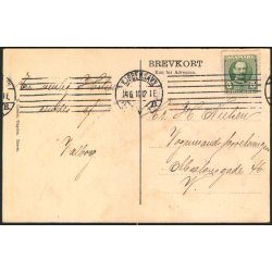 Kong Christian den IXs Rytterstatue i Slagelse - E. Lissner u/n