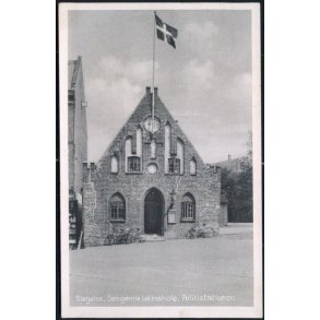 Slagelse - Den Gamle Latinskole. Politistationen - Stender 156