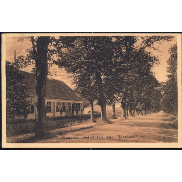 Slagelse - Slotsalleen med Liselund - Stender 27990