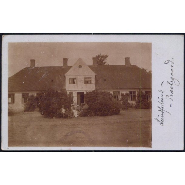 Lundforlund Pr&aelig;stegaard - Fotokort 21-12-1907