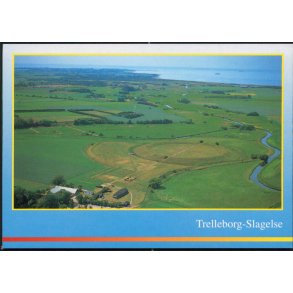 Slagelse - Luftfoto af Trelleborg - Trojaborg SL 15