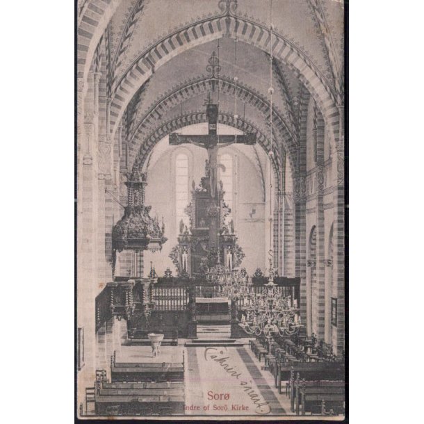 Sor&oslash; - Indre af Sor&oslash; Kirke -W&M 458