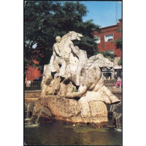 Kalkstensskupturen - Rimfakse og Skinfakse u/n