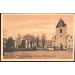 Storeheddinge - Kirken med Pr&aelig;stegaarden - Sigfred Olsens 34205