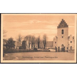 Storeheddinge - Kirken med Præstegaarden - Sigfred Olsens 34205