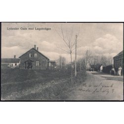 Lyderslev Gade med L&aelig;geboligen -Rudolf Thomsen 3645