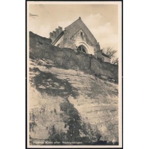 Højerup Kirke efter Nedstyrtningen - J.Chr. Olsen u/n