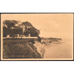 Stevns Klint med H&oslash;jerup Kirke - Stender 24234