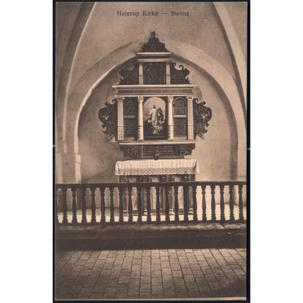 H&oslash;jerup Kirke - Stevns - Johs. Andersens Eftf. U 99