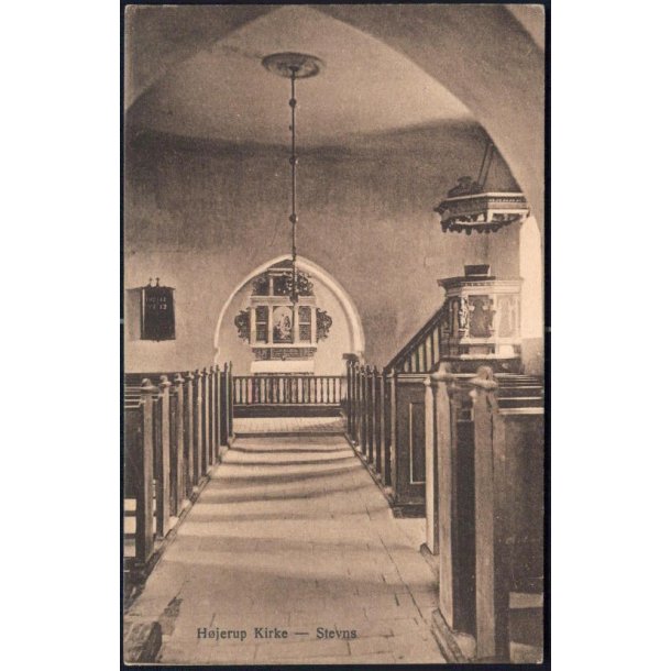 H&oslash;jerup Kirke - Stevns - Johs. Andersens Eftf. b 10