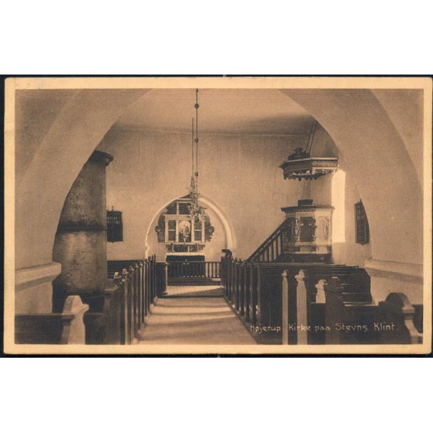 H&oslash;jerup Kirke p&aring; Stevns - Stender 24232