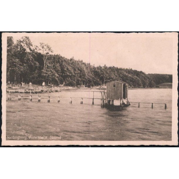 Vordingborg - Vinterb&oslash;lle Strand - Willerups Bogh. 47552