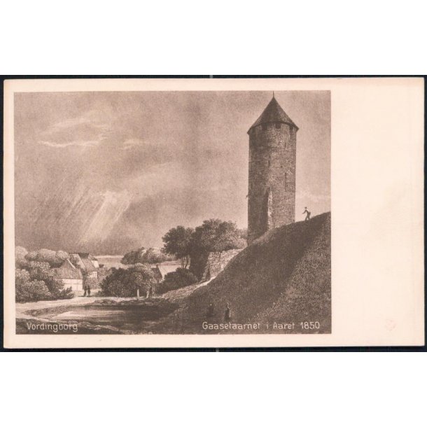 Vordingborg - Gaasetaarnet i Aaret 1850 - Fr. Thunes Bogh. 42976
